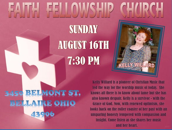 kelley willard evening service