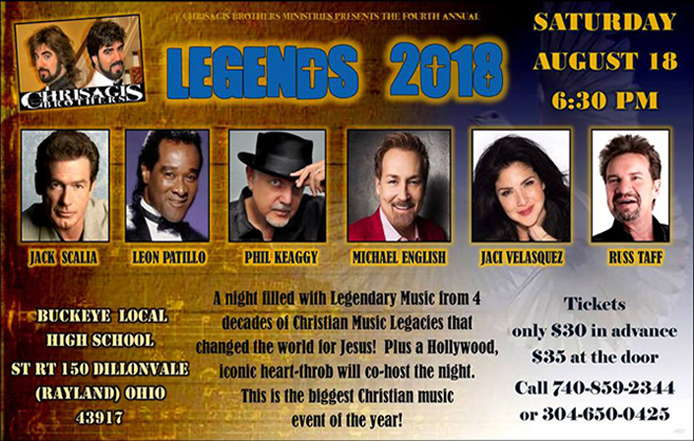 Legends of 2018 Rayland Oh
