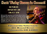 Scott Wesley Brown at Tiltonsville Tabernacle