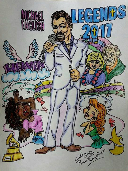 Chrisagis Brothers Drawing of Michael English