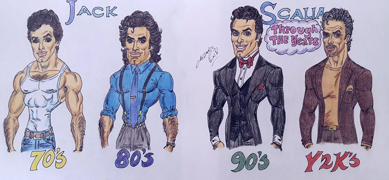 CB Drawing of Jack Scalia