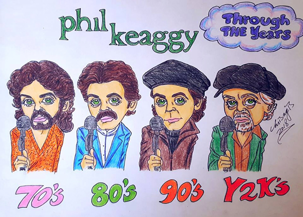 Chrisagis Brothers drawing of Phil Keaggy