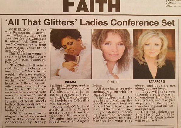 All That Glitters Newspaper