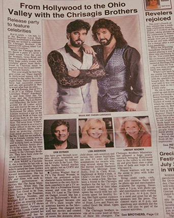 Chrisagis Brothers & Jaclyn Smith